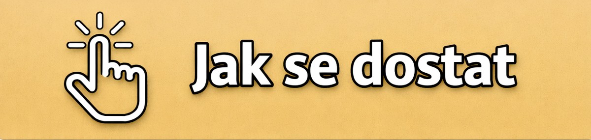 Jak se dostanete do Rabštejna v Českém Švýcarsku - parkoviště